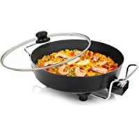 Princess 162367 Multi Wonder Chef Pro- Cazuela multiusos eléctrica versátil- 35 cm de diámetro- 7.cm de profundidad…